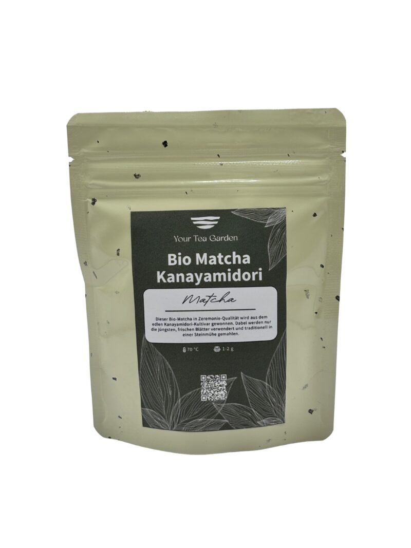 BIO Matcha Kanayamidori 50g – Bild 6