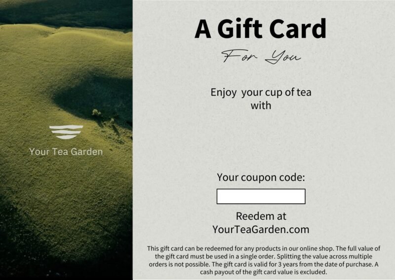 Gift Card Tea