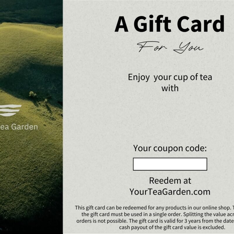 Gift Card Tea