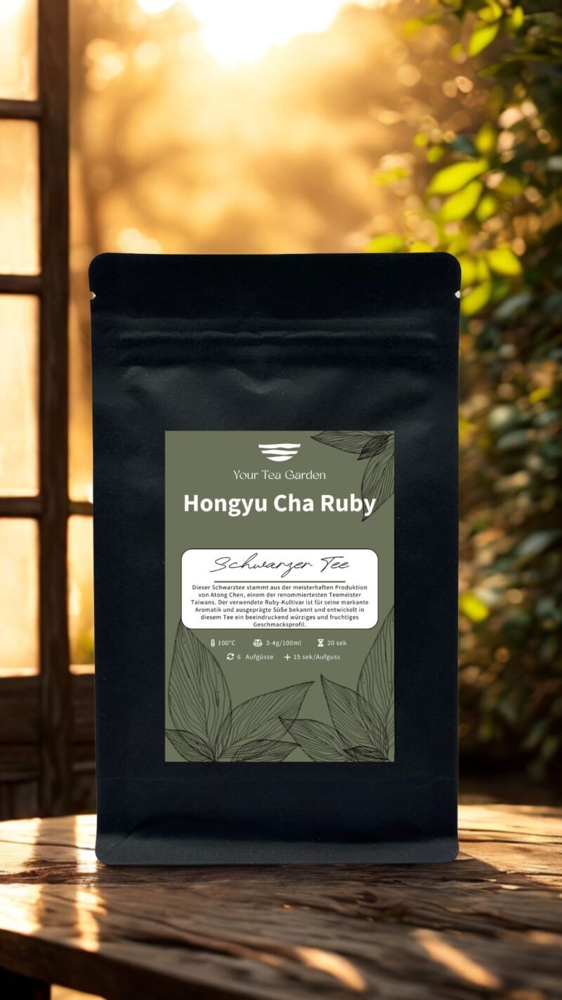 Hongyu Cha Ruby - Schwarzer Tee – Bild 3