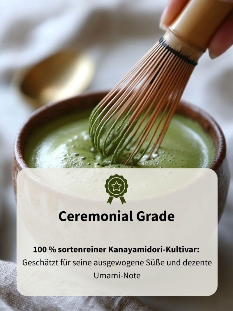 BIO Matcha Kanayamidori 50g – Bild 3