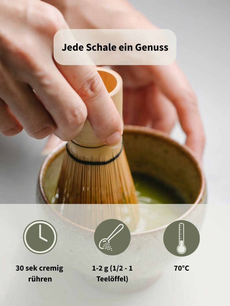 BIO Matcha Kanayamidori 50g – Bild 11