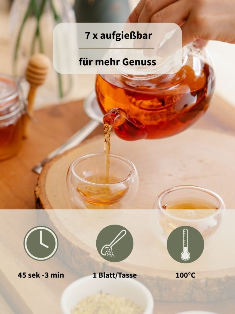 Pu Erh Golden Tea Leaves – Bild 8