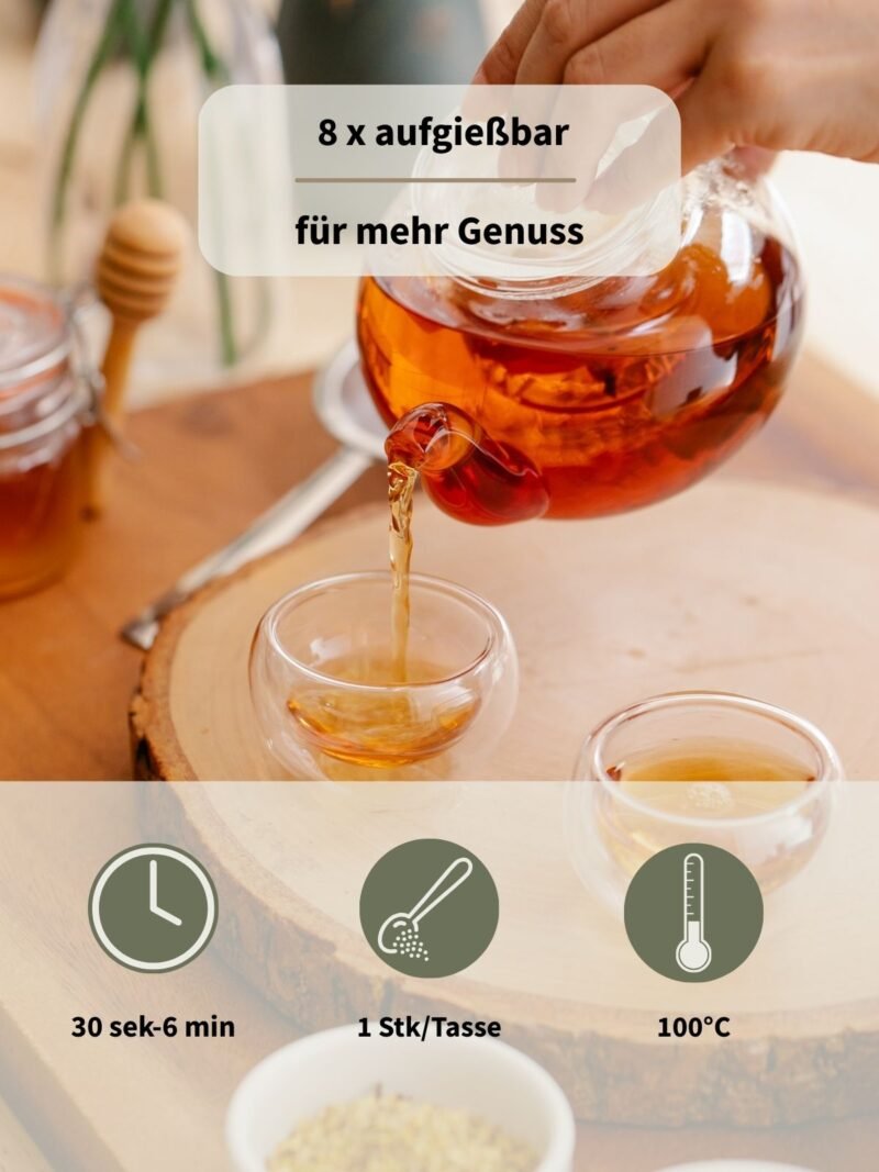 Pu Erh Mini Tuo Cha - Reifer Shou Pu Erh – Bild 8