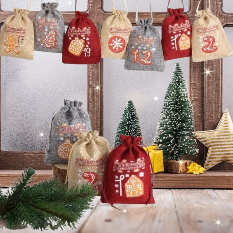 Tee Adventskalender Deko