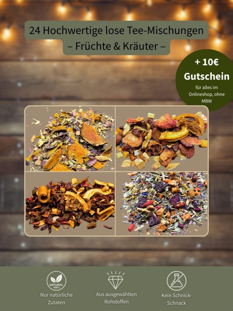 natürliche lose Tees ohne künstliche Aromen