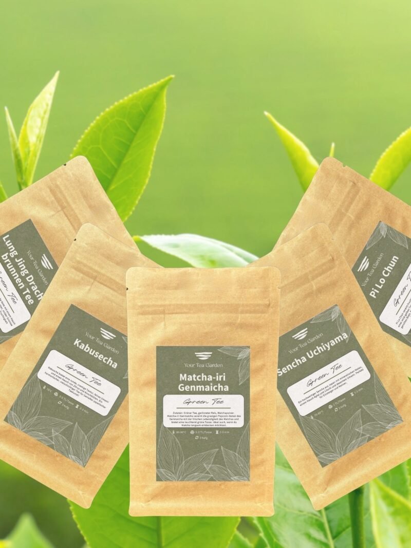 Grüner Tee Probier Bundle - Unterschiede Grüner Tee Japan, China, Taiwan