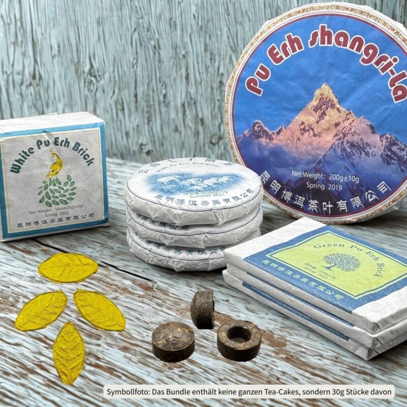 Pu Erh Tasting Bundle - Pu Erh Unterschiede lernen