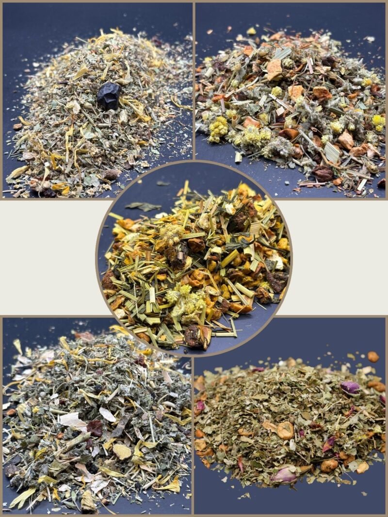 Stark durch den Winter – 5 wohltuende Kräutertees (5 × 100 g) - Image 2