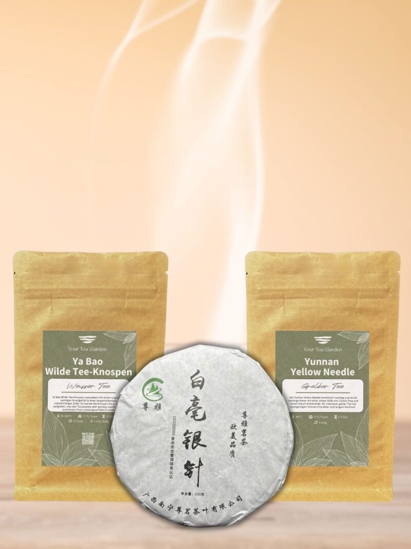 Weißer Tee Tasting Bundle: Weißer Tee gelber Tee vergleich und unterschiede