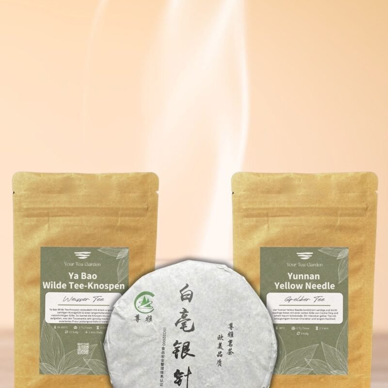 Weißer Tee Tasting Bundle: Weißer Tee gelber Tee vergleich und unterschiede