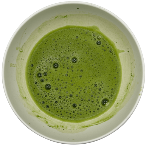 Matcha Kanayamidori full view aufguss